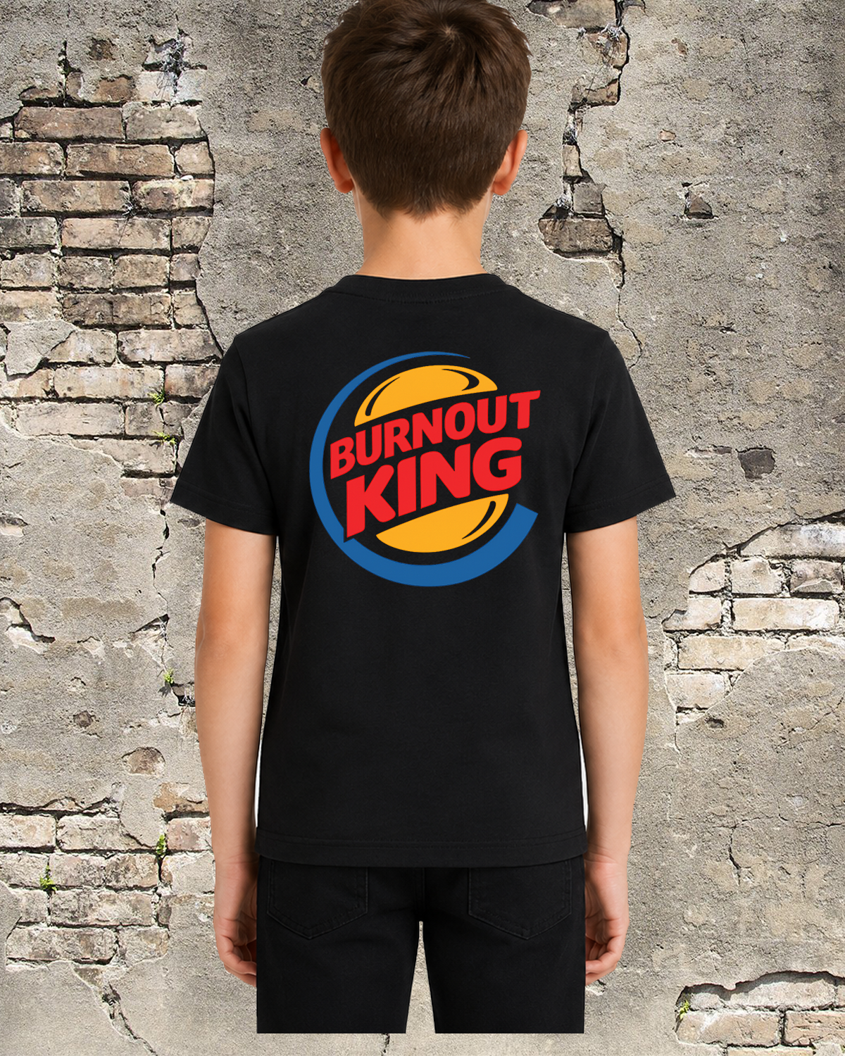 BURNOUT KING - TEE MENS / KIDS