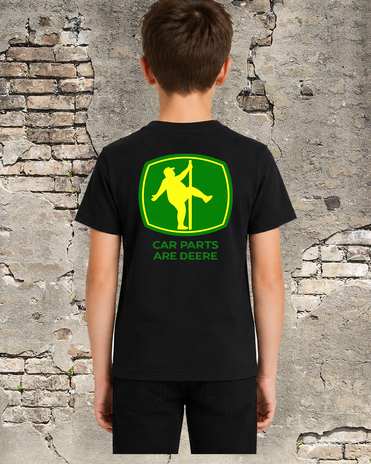 CAR PARTS ARE DEERE - TEE MENS / KIDS