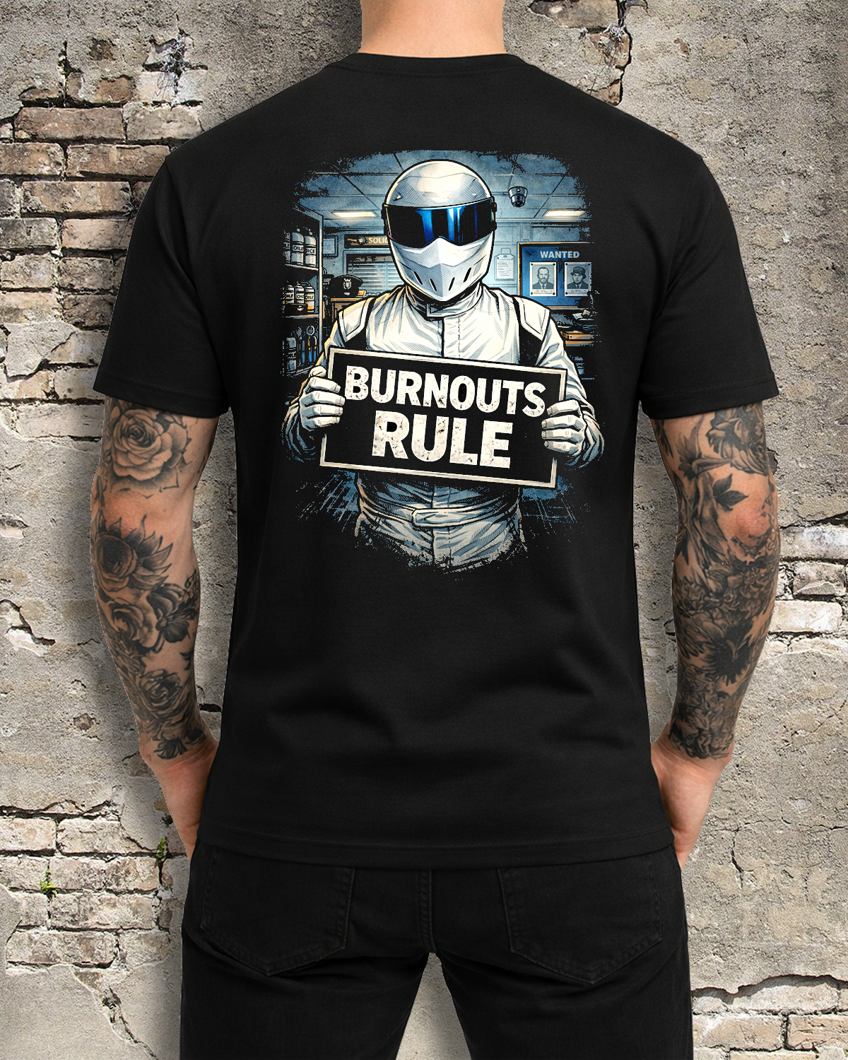 BURNOUTS RULE - TEE