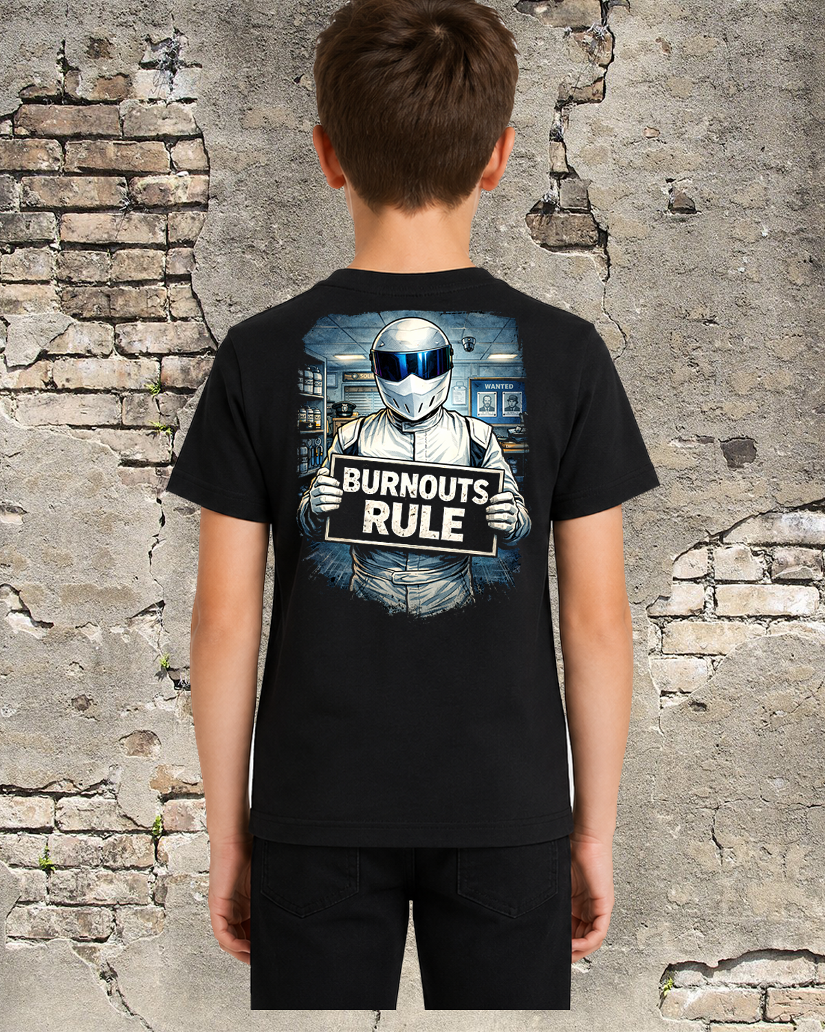 BURNOUTS RULE - TEE MENS / KIDS