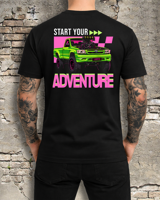 RETRO ADVENTURE - TEE MENS / KIDS