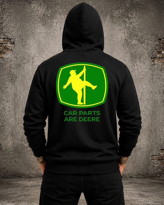 CAR PARTS ARE DEERE - HOODIE MENS / KIDS
