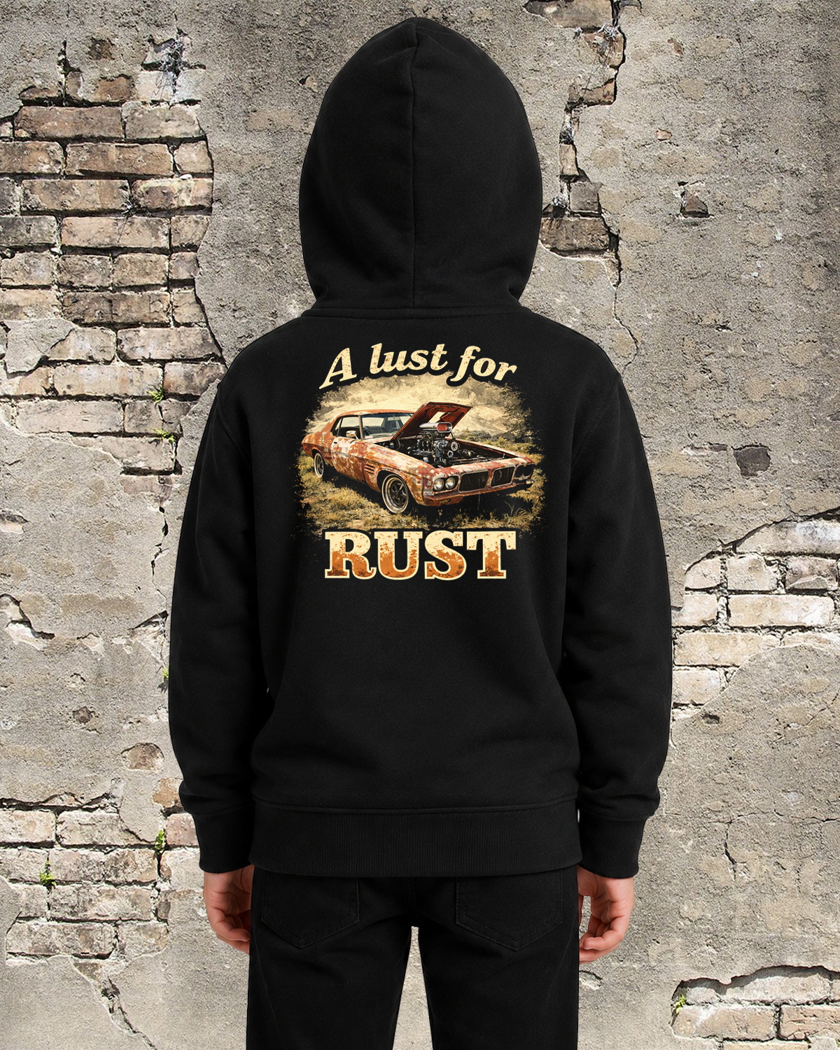 LUST FOR RUST - HOODIE MENS / KIDS